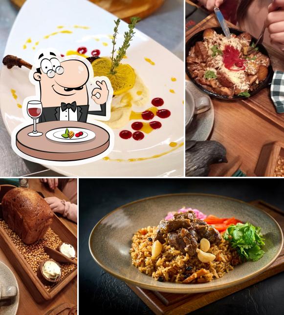 Еда в "Дикой Утке"