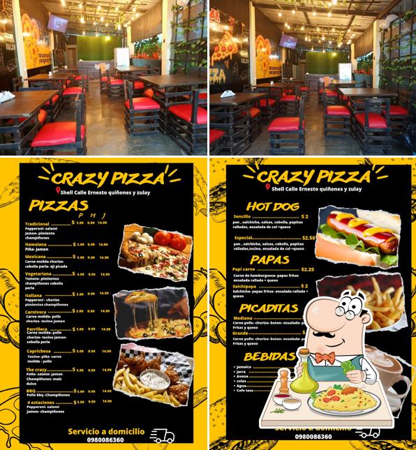 Crazy pizza shell