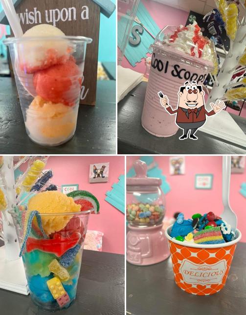 Fruity scoops