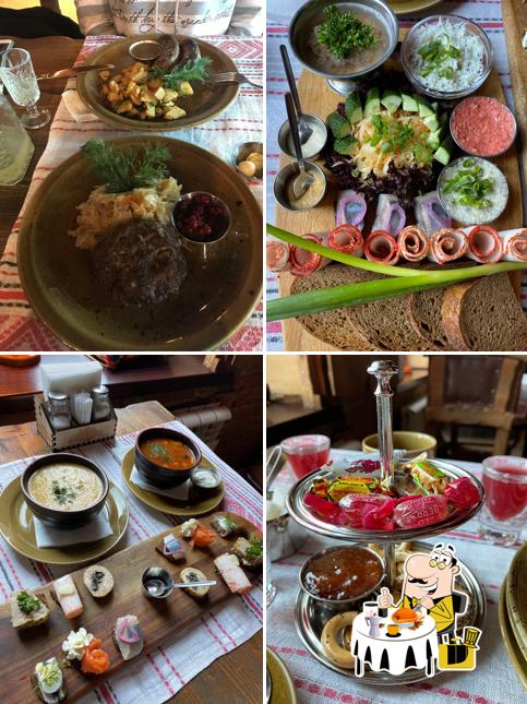 Блюда в "Трактире Хлебникове"