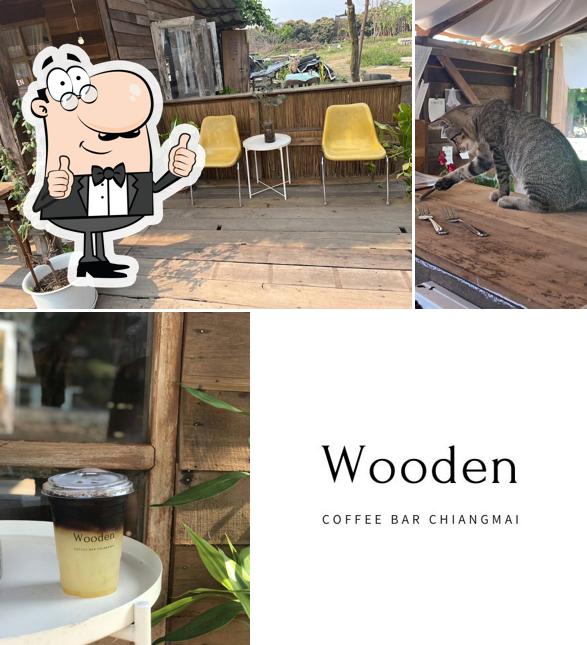 Wooden Coffee Bar
