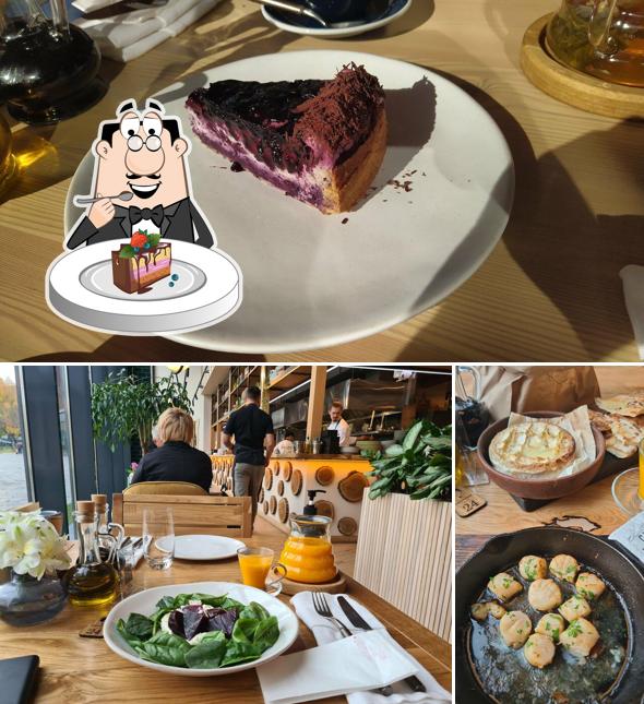 Шоколадный торт в "Сыроварня"