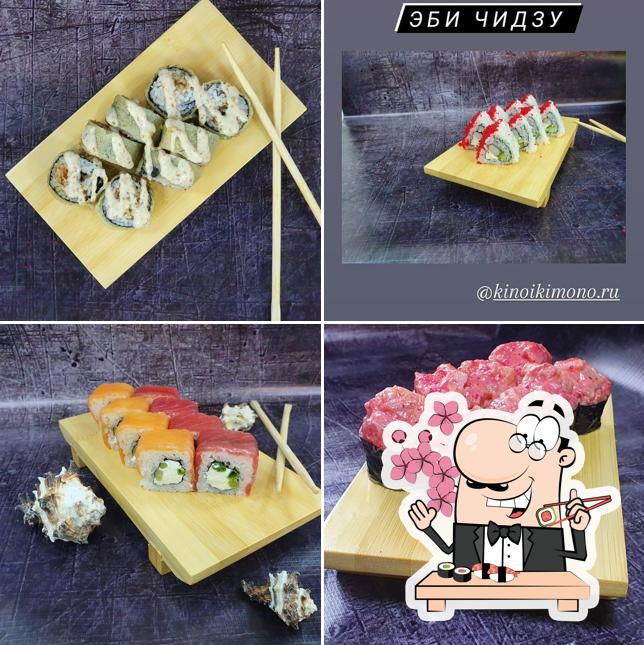 Отведайте разные сеты суши