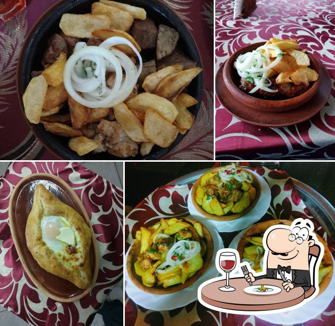 Блюда в "Риони"