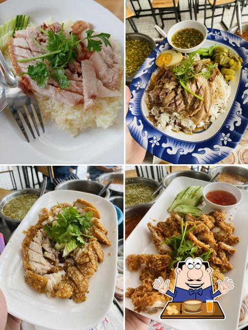 ร้านป้าหลง ข้าวมันไก่ ข้าวหมูกรอบ เชียงแสน