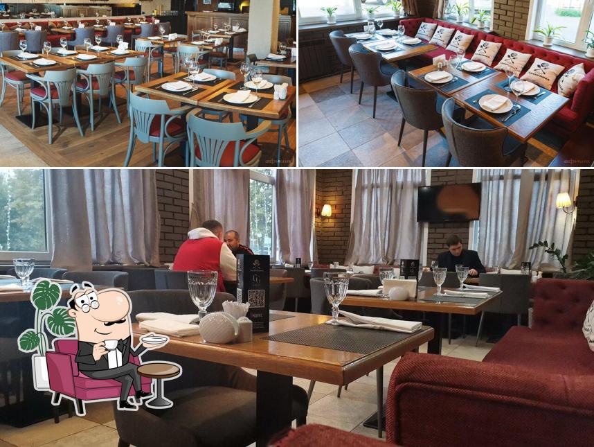 Интерьер "Хинкальной"