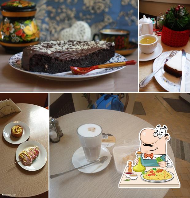 Еда в "Пироговой Марусе"