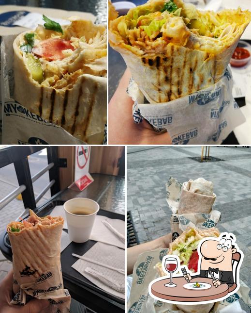 Еда в "My Dear Kebab"