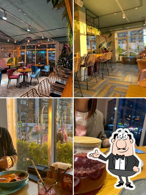 Посмотрите на внутренний интерьер "Coffee Industry"