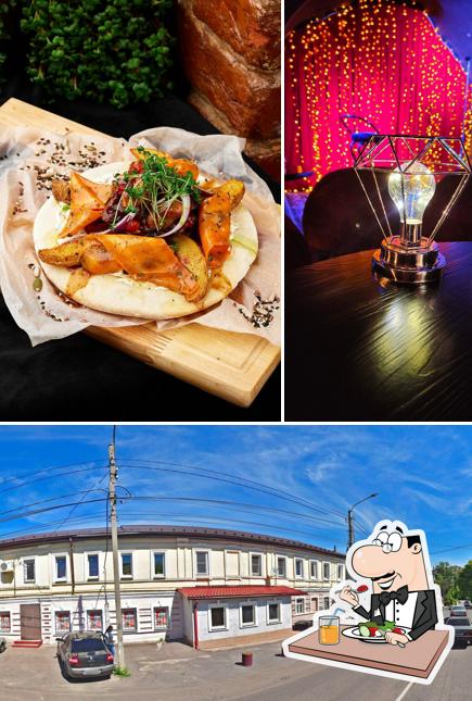 Еда и внешнее оформление - все это можно увидеть на этом изображении из Red stone