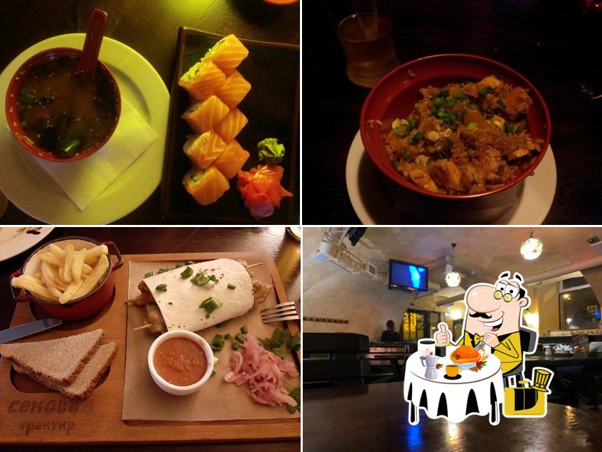 Блюда в "Сеновале"