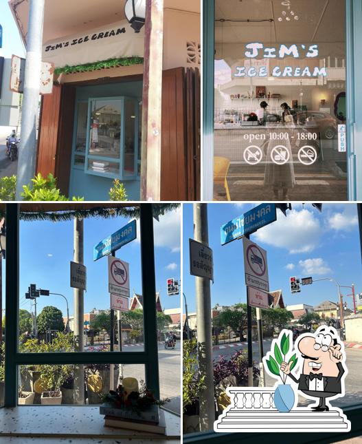 Jim's Ice cream Lamphun