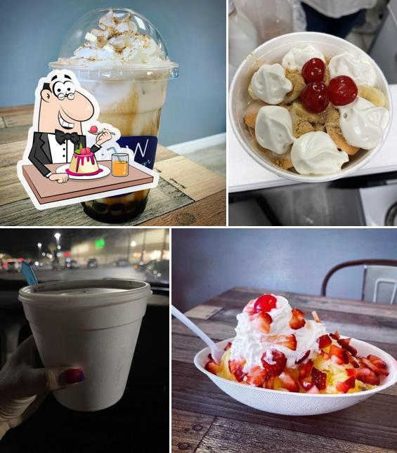 Snow Infusion Boba Tea & Shaved Snow