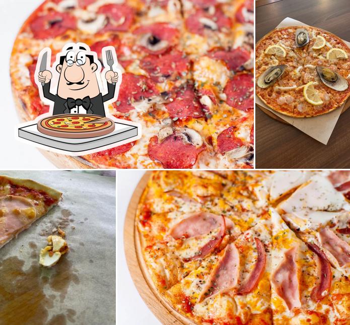 Попробуйте разные виды пиццы