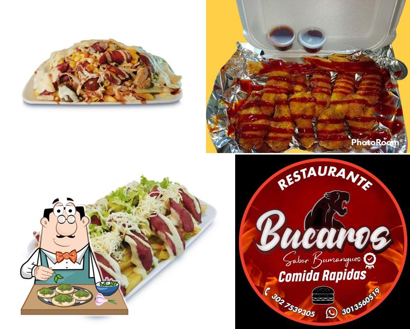 Bucaros fats food.