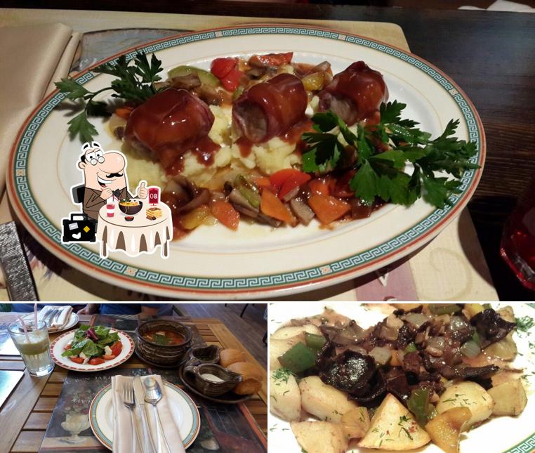 Еда в "Кабачке"