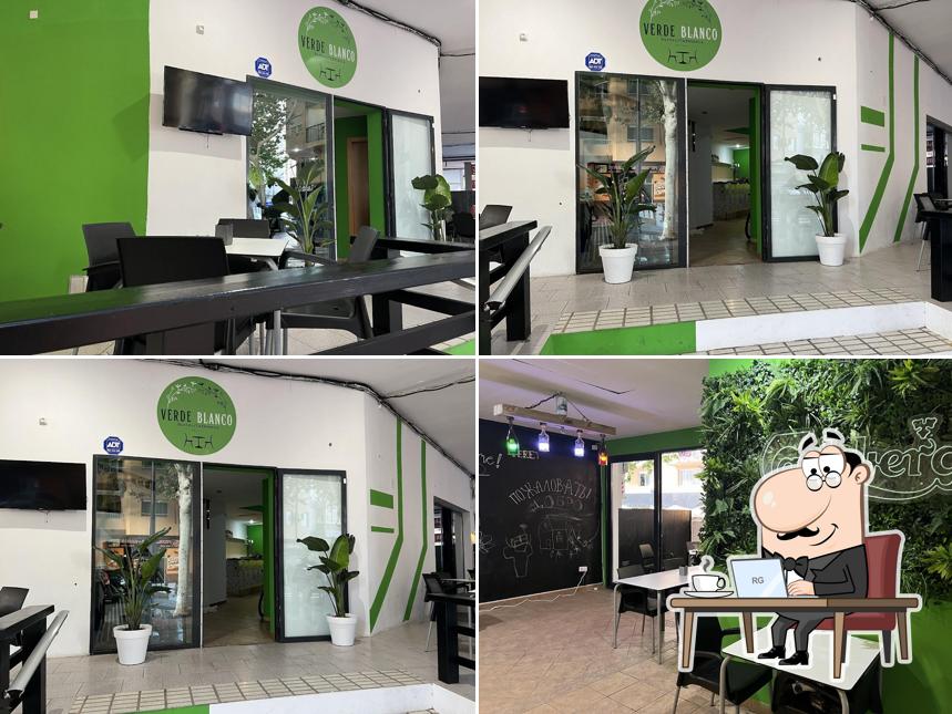 Cafeteria/Bistro Verde Blanco Calpe
