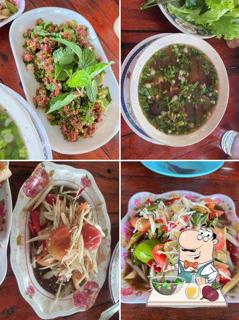 ร้านอาหารทองมาดี ไก่ย่าง ส้มตำ ปลาเผา รสเด็ด