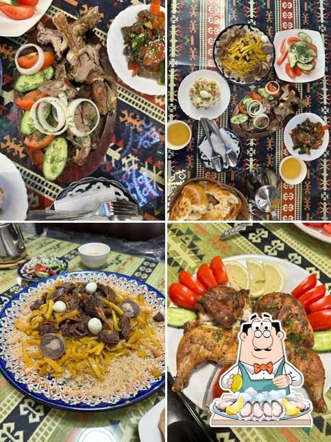 Устрицы в "Самарканд"