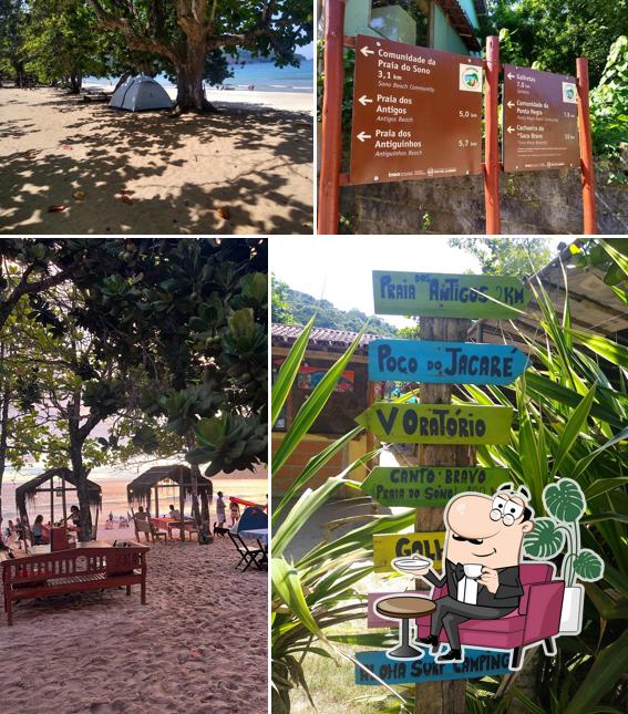 Villa Caiçara Restaurante e Bar na Praia do Sono Paraty RJ