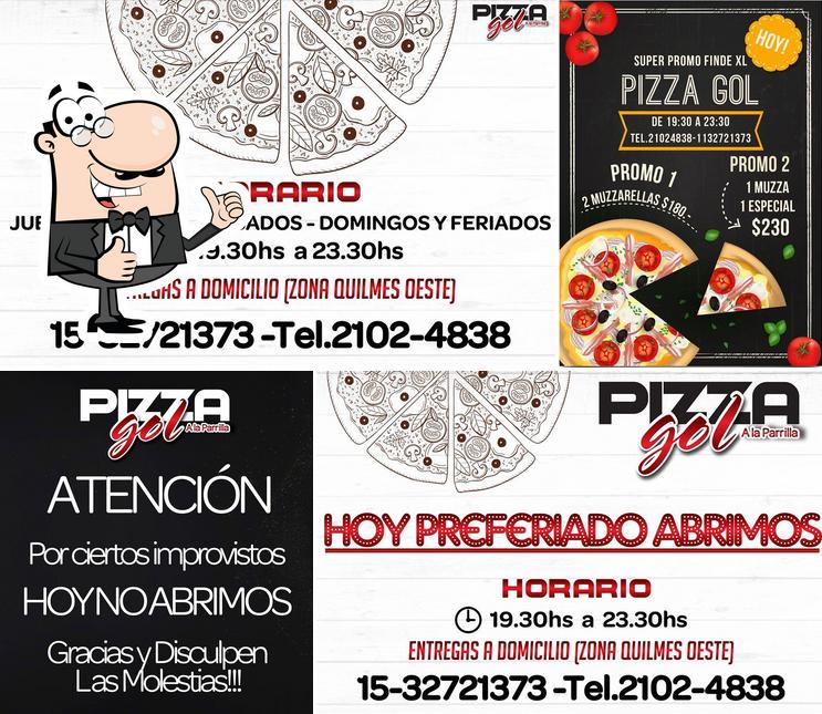 Pizza Gol a la Parrilla