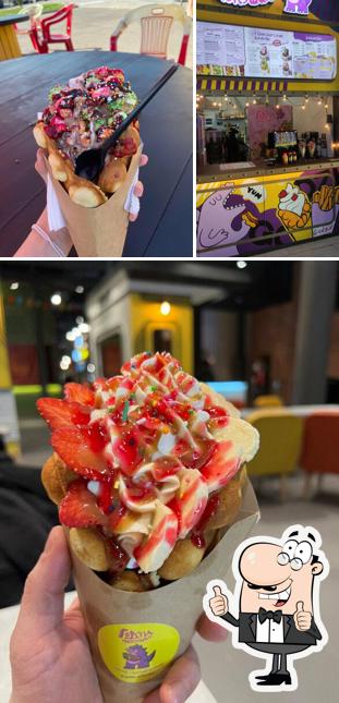 Взгляните на изображение ресторана "Годзи покушал"