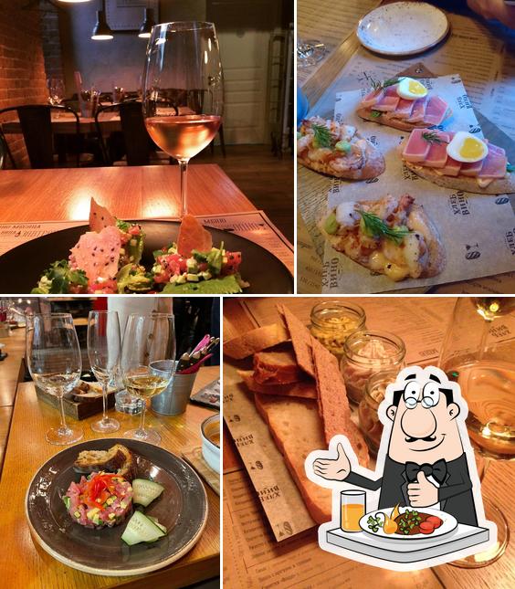 Еда в "Хлебе и вино"