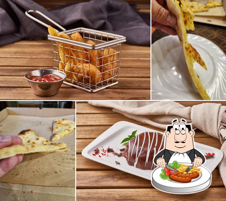 Еда в "Тесте на дровах"