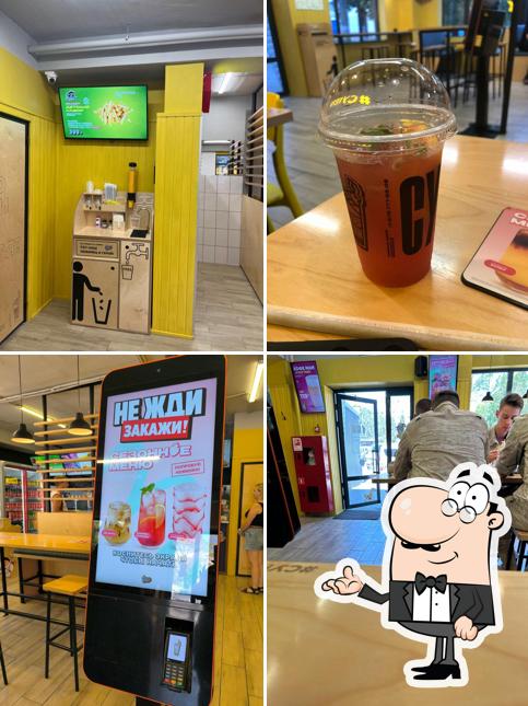 Интерьер "Супертяж. Шаурма и Кофе"