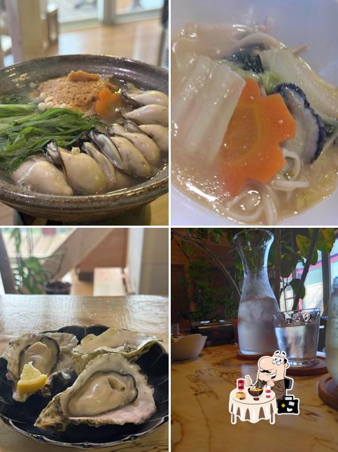 牡蠣とカフェ こもれび
