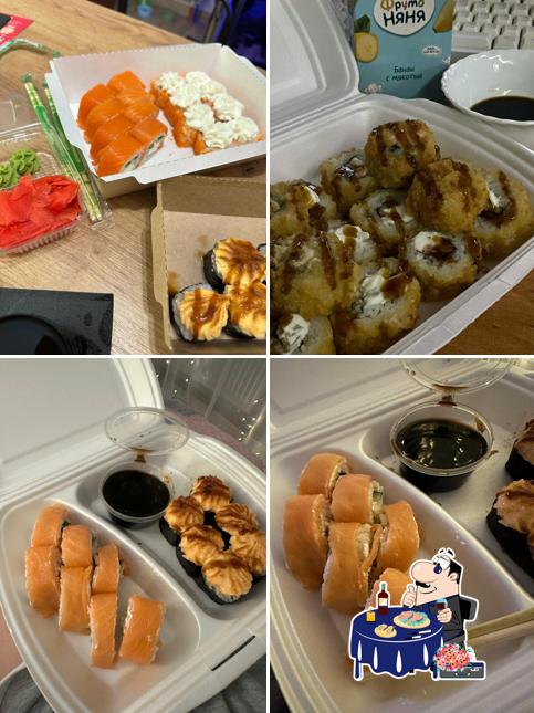 Сашими в "Филадельфия"