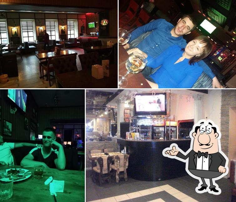 Посмотрите на внутренний интерьер "Горизонта"