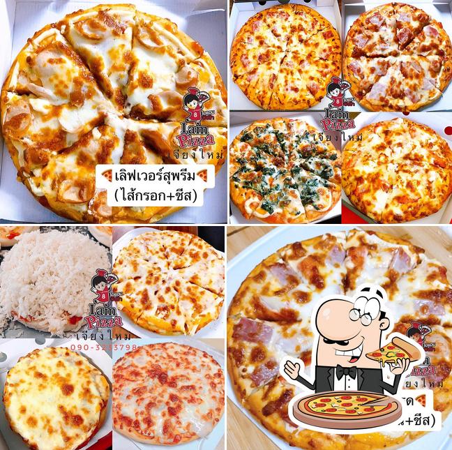 I am pizza ท่ารั้ว สันปูเลย