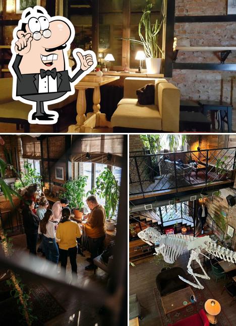 Посмотрите на внутренний интерьер "Aeblehaven"