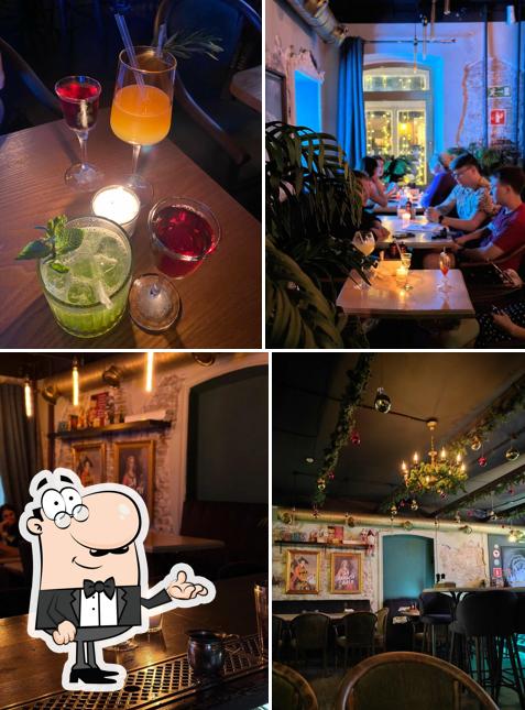 Посмотрите на внутренний интерьер "Все свои"