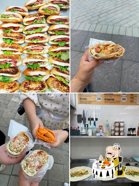Еда в "Шаурма Капан"