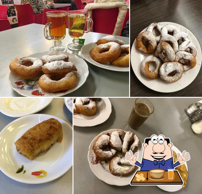 Блюда в "Тематическом кафе 12 Апреля"