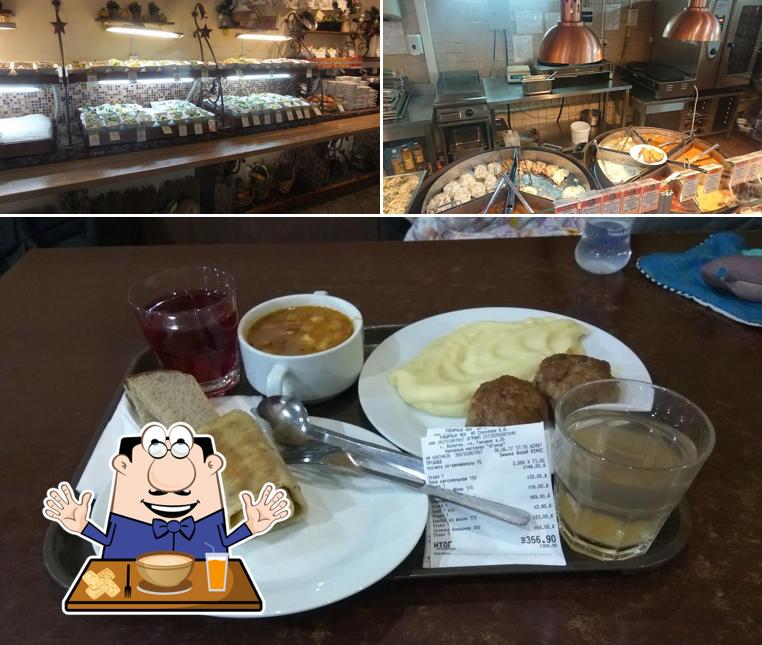 Еда в "Огороде"