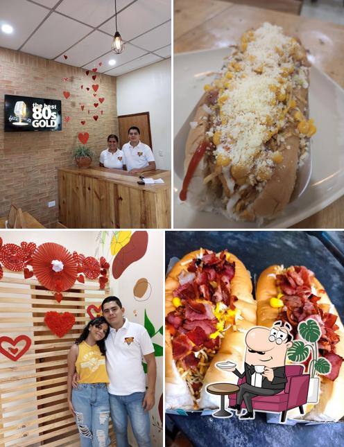 Los cómodos hotdog