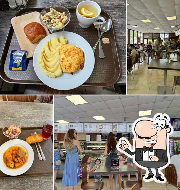 Посмотрите на внутренний интерьер "Столовая"