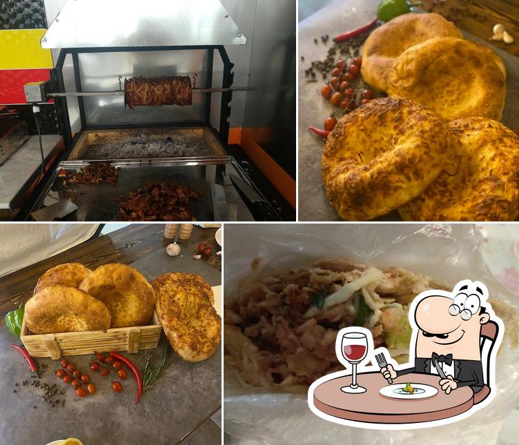 Шаурма и шашлык