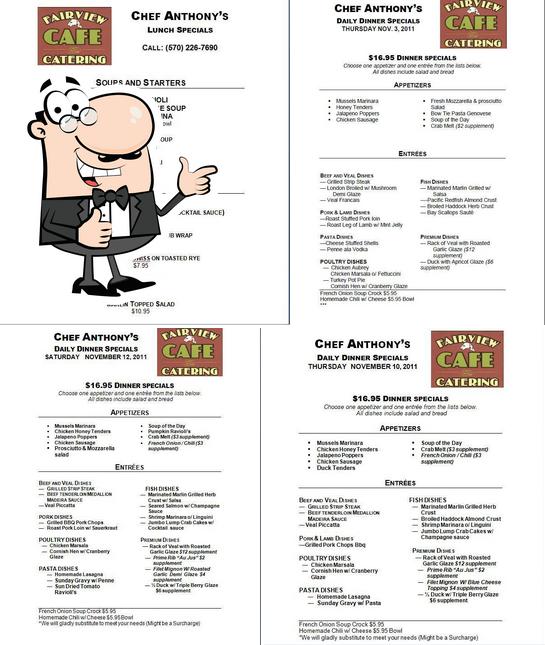 Chef Anthony's Restaurant & catering
