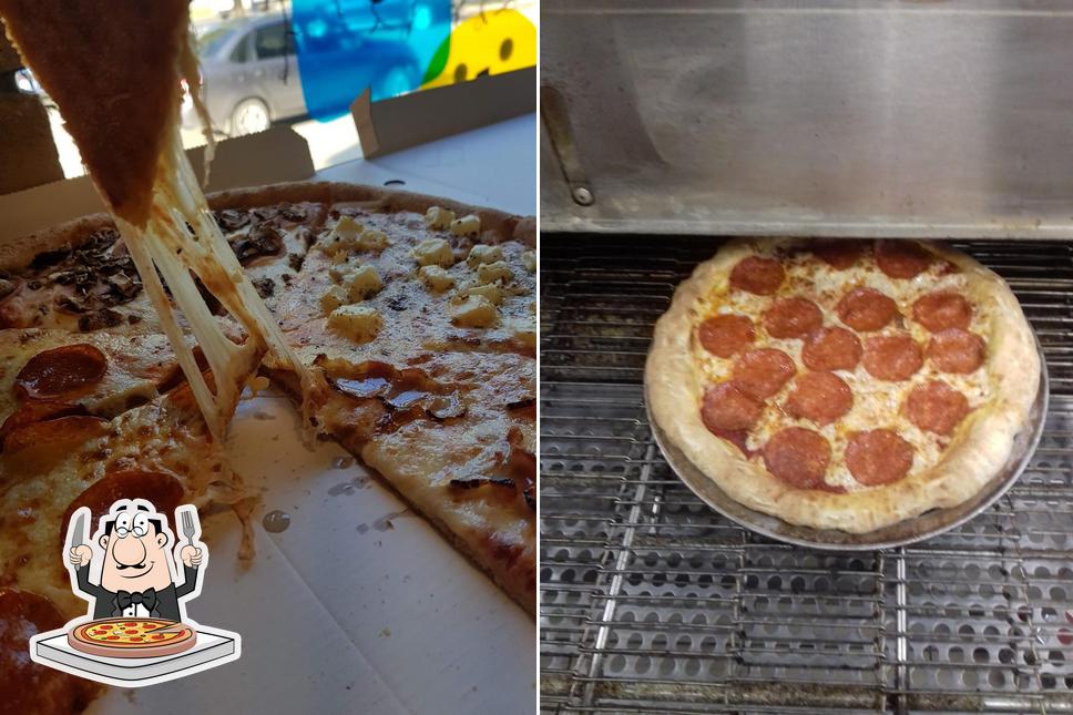 Закажите разные варианты пиццы