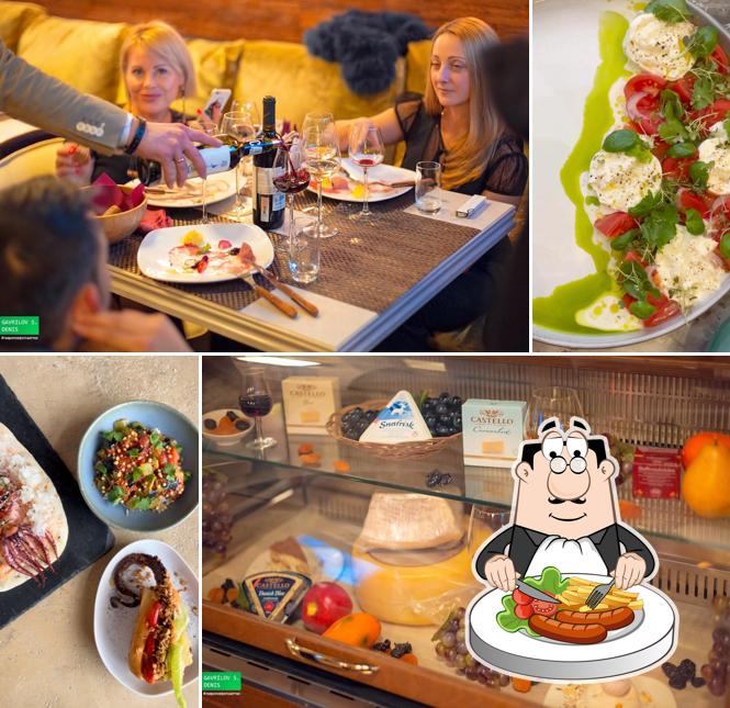 Блюда в "Вине и Сыр"