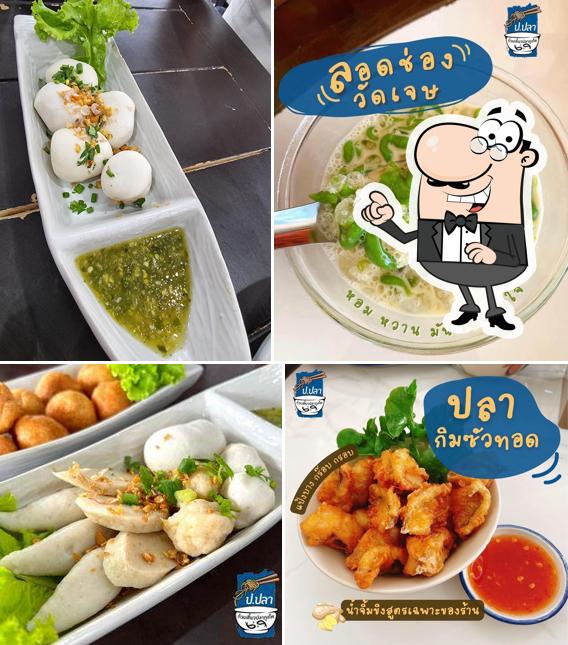 Fish balls noodles