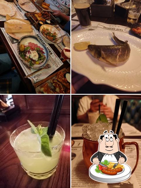 Блюда в "Майкле Коллинзе"