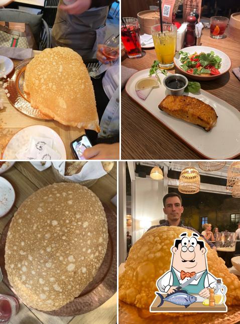 Лосось гриль в "Чё? Харчо!"