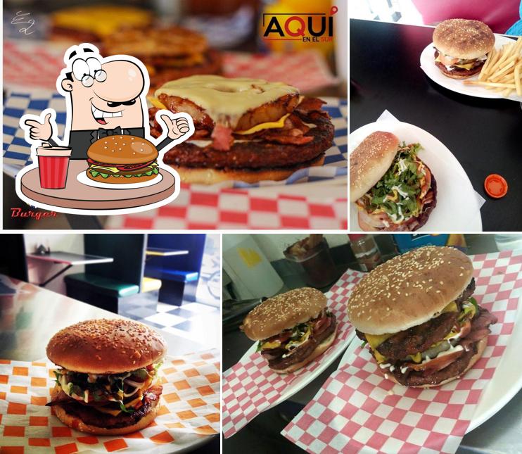 Rubik burger 80's