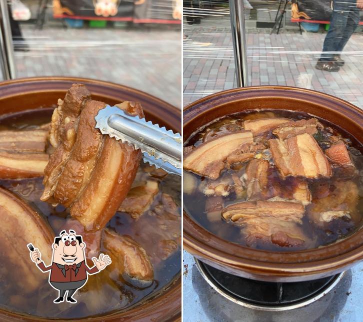 美味食堂曠肉飯、刈包