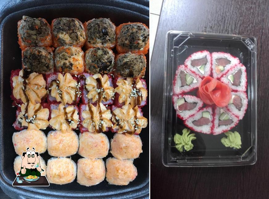 Еда в "Суши Сет"